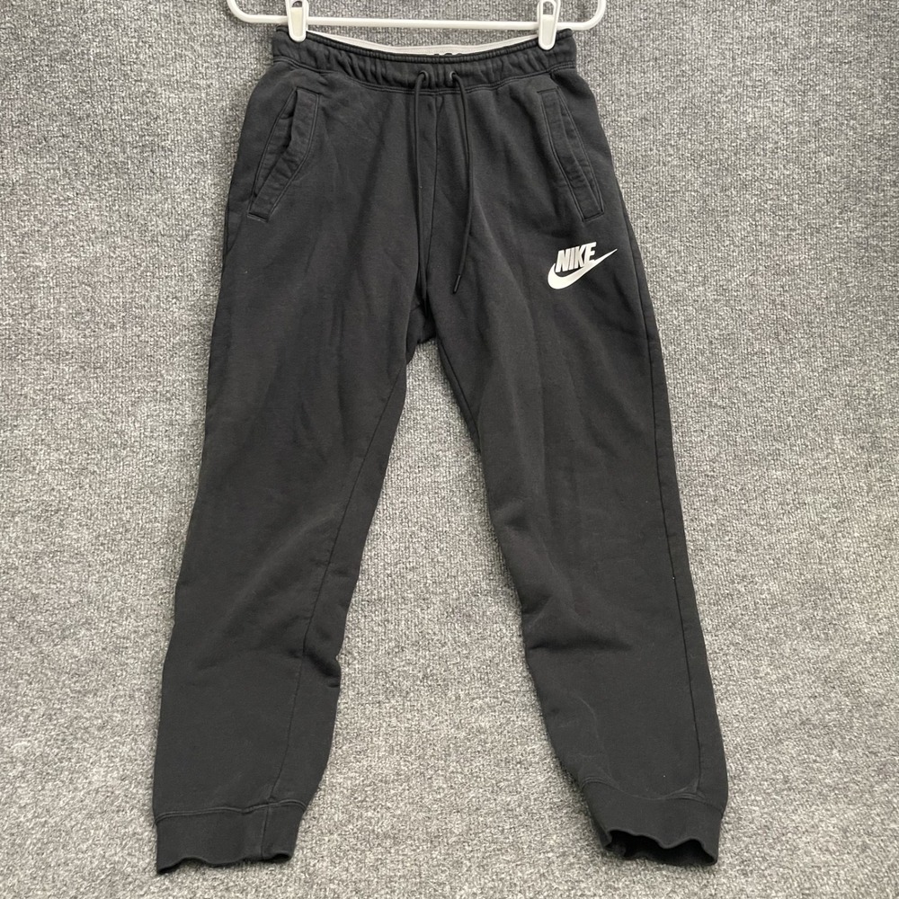 Nike Sportswear Sweatpants Women's Sz S Fleece Swoosh CI1196-010